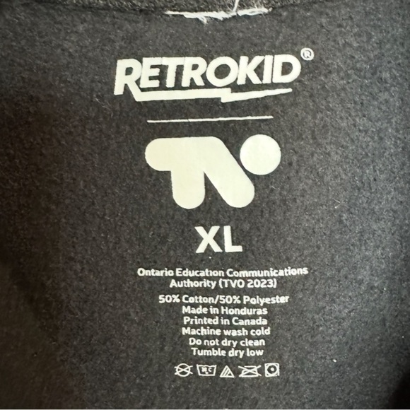 Retrokid Today’s Special Black Unisex Hoodie Size XL - Picture 6 of 8